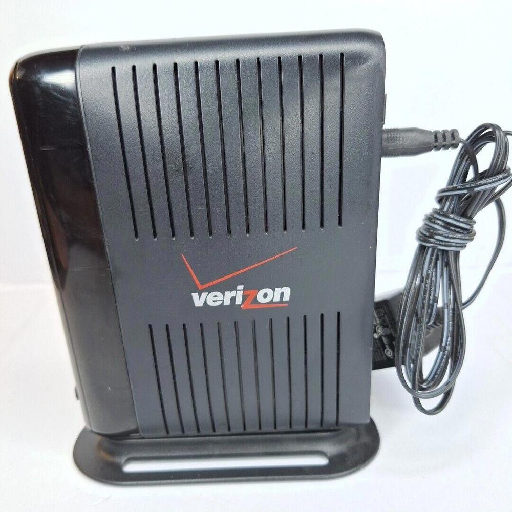 Actiontec Verizon GT784WNV 300 Mbps 4-Port Wireless Router/Modem W Power Cord